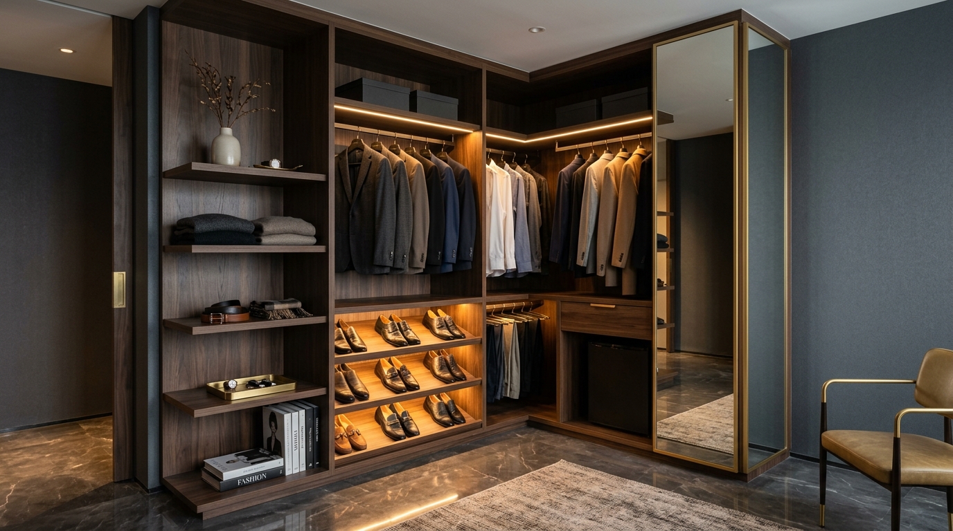 Sliding door wardrobe design